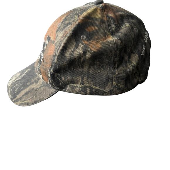 Gander Mtn Hat Cap Strap Back Camo LED Lighted Brim Hunting Embroidered Mens - Picture 3 of 11